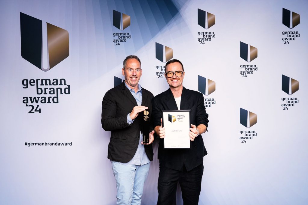 CENTOMO gewinnt erneut den German-Brand-Award!